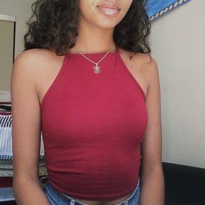 Red Halter Top💗